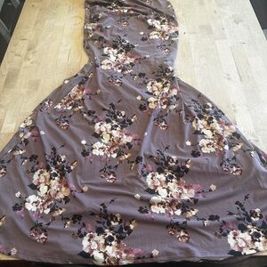 Pinkblush Brown Floral Dress